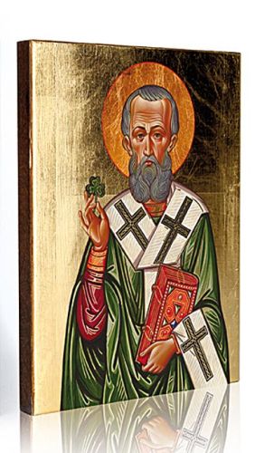 Ikona Świętego Patryka - 12 x 16 księgarnia chrześcijańska sklep dewocjonalia upominki religijne