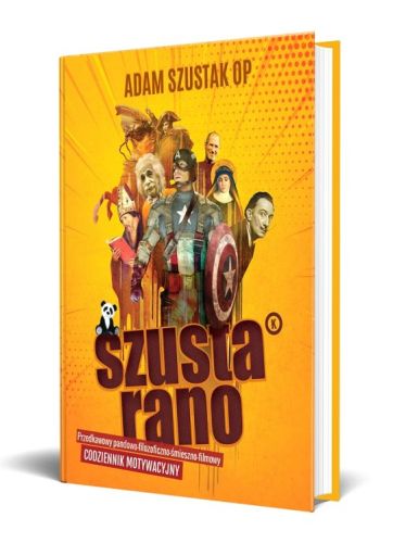 Książka SZUSTA RANO. Codziennik motywacyjny - o. Adam Szustak OP księgarnia chrześcijańska