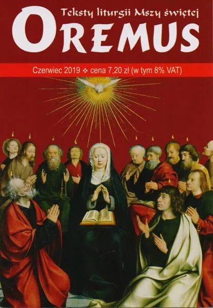 e-religijne.pl księgarnia religijna oremus na czerwiec Oremus na CZERWIEC 2019 - teksty liturgii Mszy Świętej