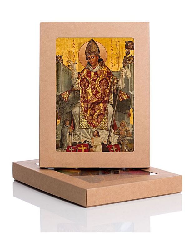 Ikona Święty Stanisław Biskup Męczennik 12 x 16 sklep z ikonami