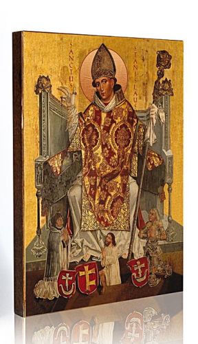 Ikona Święty Stanisław Biskup Męczennik 17 x 23 sklep z ikonami