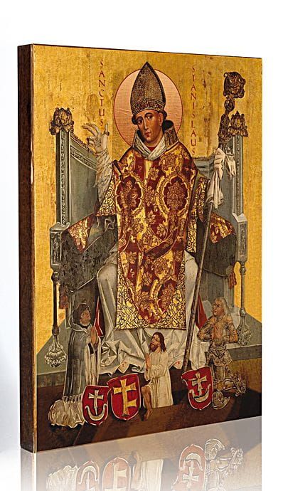 Ikona Święty Stanisław Biskup Męczennik 17 x 23 sklep z ikonami