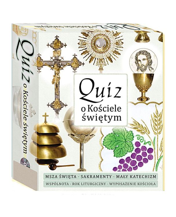 księgarnia religijna - wydawnictwo Pasterz: Komputerowy Quiz o Kościele Świętym