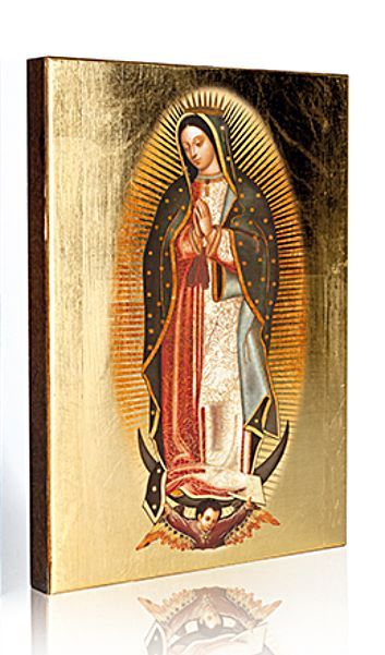 Księgarnia religijna sklep chrześcijański Ikona Matka Boża z Guadalupe 17 x 23