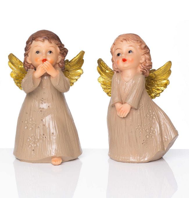 Dewocjonalia - figurki aniołków - Aniołek figurka ozdobna XQ781