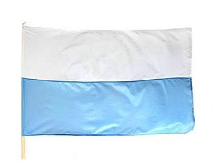 Sklep z dewocjonaliami: Flaga maryjna na uroczystości kościelne 112 x 70 flagi naczynia i szaty liturgiczne