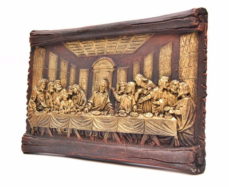 Płaskorzeźba żywiczna Ostatnia Wieczerza e-religijne.pl