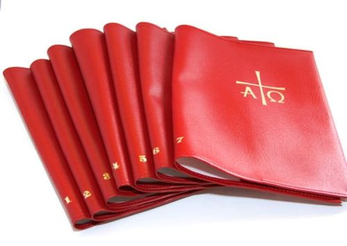 Okładka na lekcjonarz mszalny komplet 7 tomów e-religijne.pl