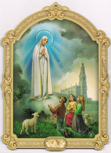 Matka Boża FATIMSKA obrazek 10 x 14  sklep chrześcijański e-religijne.pl