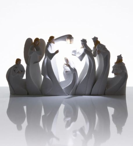 Sklep chrześcijański e-religijne.pl : Szopka Bożonarodzeniowa podświetlana KS14A212