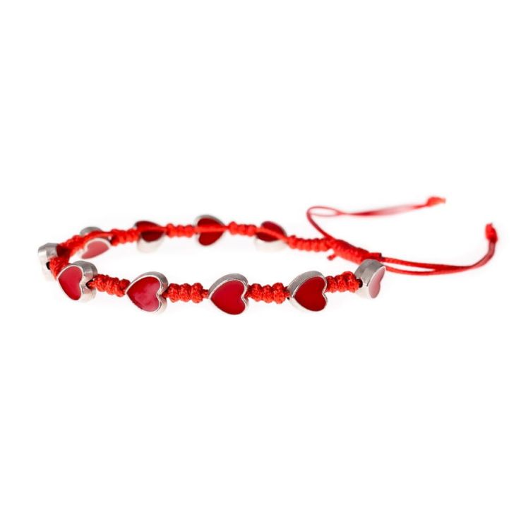 Sklep dewocjonalia różaniec Różaniec bransoletka serduszka BC1583 największy wybór różańców