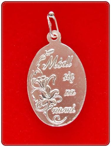 Medalik św. Michała Charbela srebrny e-religijne.pl