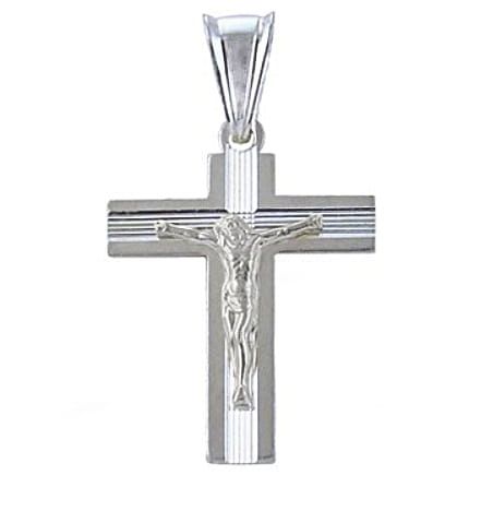 Sklep ze srebrnymi krzyżykami - krzyżyki diamentowane, oksydowane - łańcuszki dla dorosłych i dla dzieci