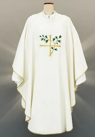 Ornat biały haftowany KB68 e-religijne.pl