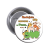 Przypinka religijna button "Radujcie się zawsze" gadżety religijne sklep e-religijne.pl
