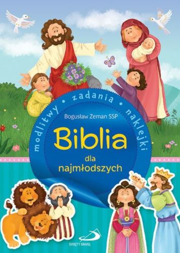 Księgarnia religijna Edycja Świętego Pawła | Biblia dla najmłodszych. Modlitwy, zadania, naklejki - ks. Bogusław Zeman SSP