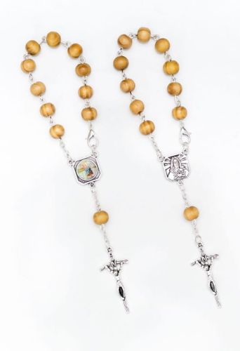 Drewniana dziesiątka różańca - do samochodu R278