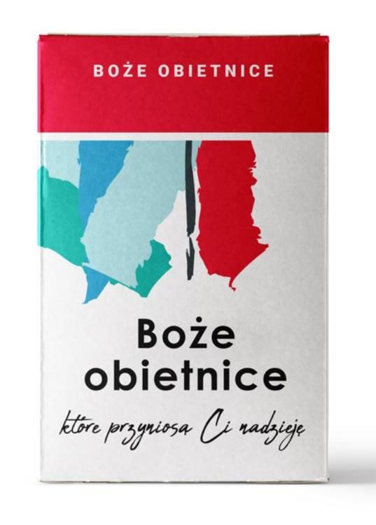 Boże obietnice - przyniosą Ci nadzieję - biblijne wersety w pudełku sklep chrześcijański