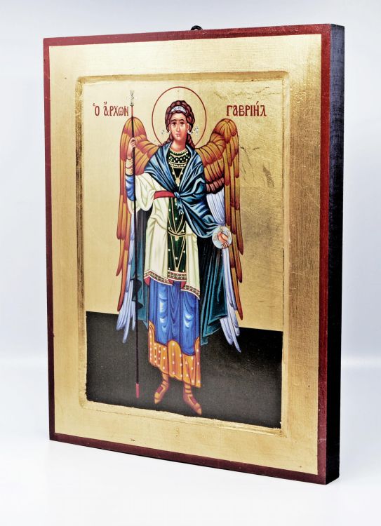 Archanioł GABRIEL - ikona grecka 24 x 30 | ikony z certyfikatem | sklep z ikonami
