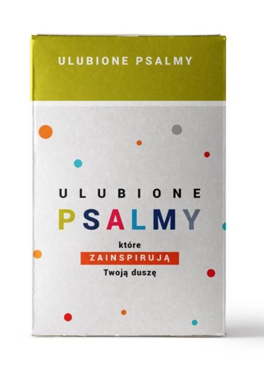 Księgarnia religijna - sklep chrześcijański - Ulubione PSALMY - biblijne wersety w pudełku
