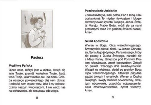 Modlę się do Ciebie Jezu. Pamiątka Pierwszej Komunii Świętej (brązowa okładka) - biskup Antoni Długosz sklep chrześcijański Edycja Świętego Pawła