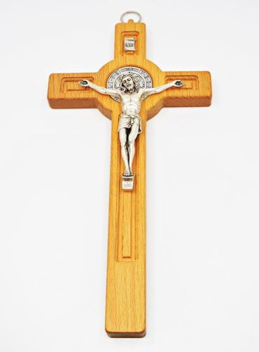 Krzyż św. Benedykta 25 cm KB-25 - największy wybór | krzyże, medaliki