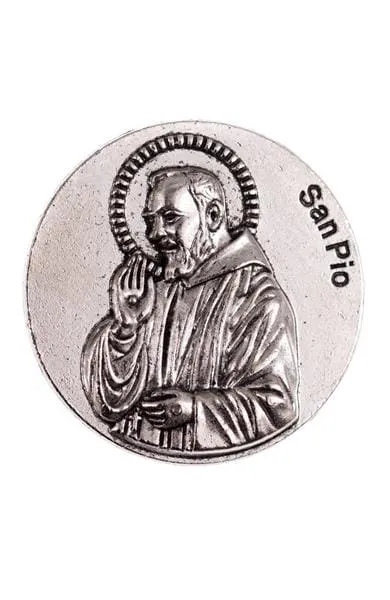 Magnes metalowy Święty Ojciec Pio M005 sklep z dewocjonaliami