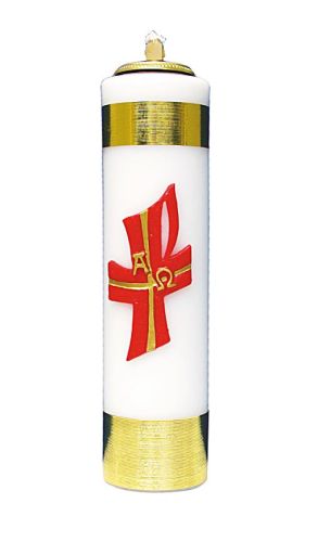 Dewocjonalia sklep | Świeca ołtarzowa z wkładem olejowym S05 | hurtownia