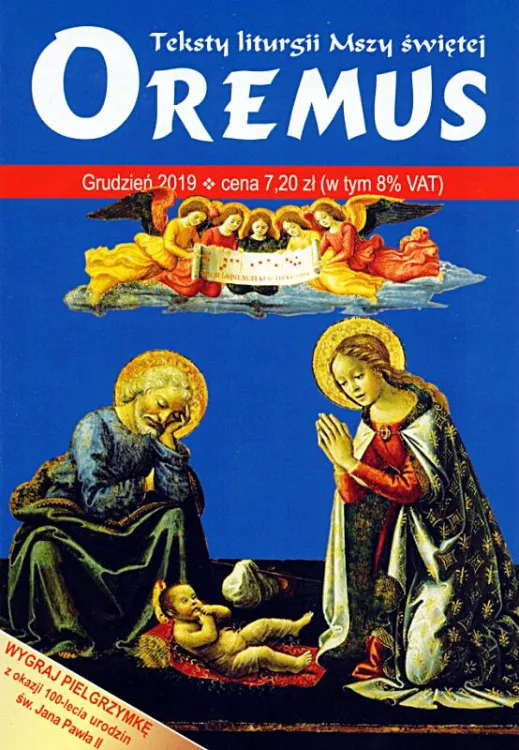 Księgarnia religijna sklep chrześcijański | Oremus na GRUDZIEŃ 2019 - teksty liturgii Mszy Świętej
