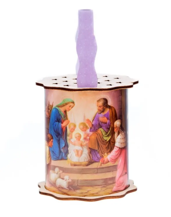 Adwentowy lampion dla dzieci na roraty BLD006 sklep chrześcijański | adwentowe lampiony | największy wybór | cena