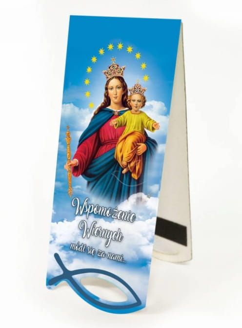 Księgarnia chrześcijańska | sklep z dewocjonaliami | zakładki religijne Magnetyczna zakładka do książki "Maryja Wspomożenie Wiernych"