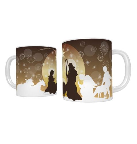 Sklep chrześcijański : Kubek religijny Boże Narodzenie ACH210