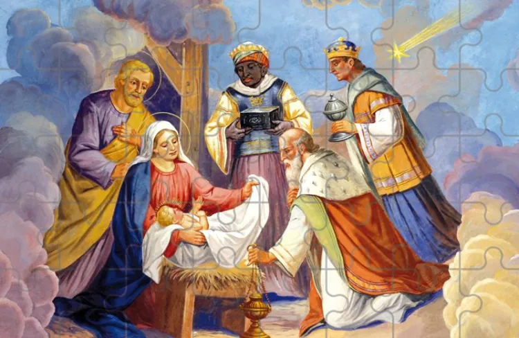 Sklep chrześcijański e-religijne.pl | puzzle dziecięce Puzzle Boże Narodzenie PUZ095