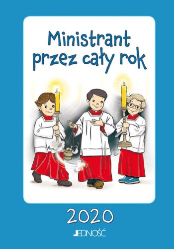 Sklep Chrześcijański e-religijne.pl | Wydanictwo Jedność | Ministrant przez cały rok 2020 - kalendarzyk kieszonkowy
