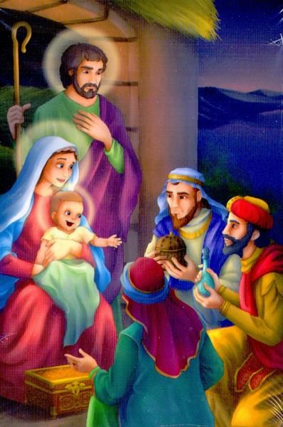 Sklep chrześcijański | Obrazki na wizytę duszpasterską dla dzieci BN64