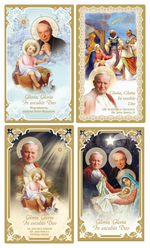Sklep chrześcijański | artykuły i pomoce duszpasterskie - Obrazki kolędowe na rok 2019 / 2020 mix 400 sztuk