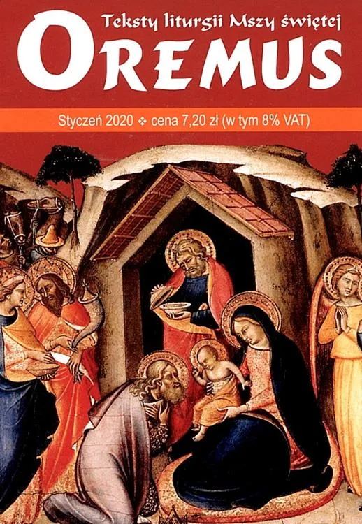 Oremus na STYCZEŃ 2020 - teksty liturgii Mszy Świętej