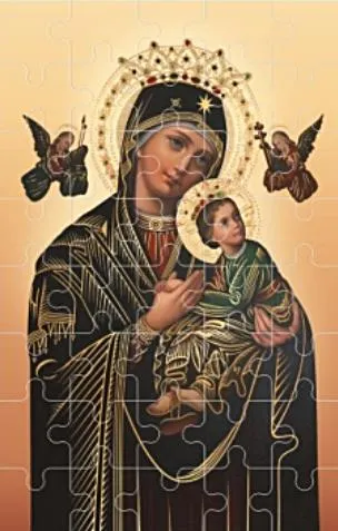 Sklep chrześcijański | Puzzle Matka Boża Nieustającej Pomocy |