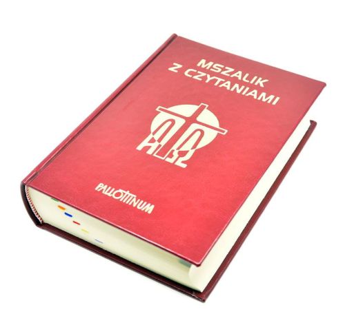 Mszalik z czytaniami na cały rok - format A5 duży - Pallotinum - WYDANIE DRUGIE 2019 | Pallottinum | księgarnia religijna