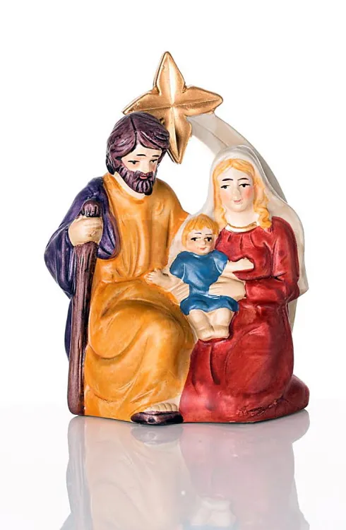 Chrześcijański sklep z figurkami religijnymi | Szopka Bożonarodzeniowa FP19876 13 cm CERAMICO