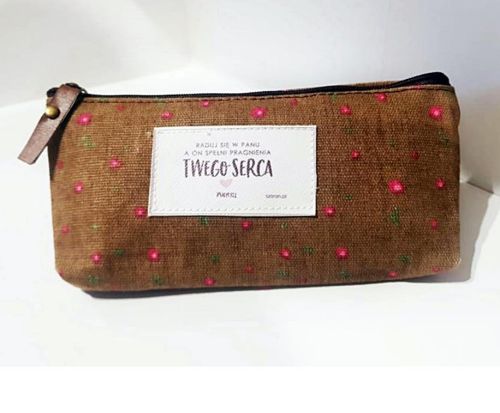 Kosmetyczka - piórnik - Raduj się w Panu (Ps 37,4)