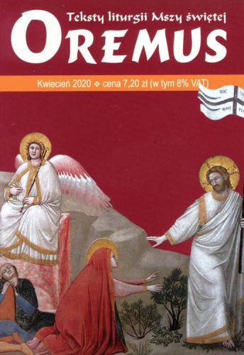 Oremus na KWIECIEŃ 2020 - teksty liturgii Mszy Świętej Księgarnia chrześcijański sklep religijny