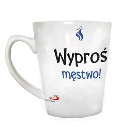 Kubek Święta Barbara "Wyproś męstwo" największy wybór religijnych kubków