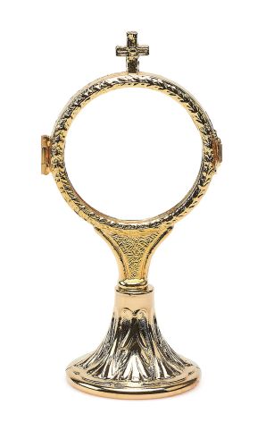 Kustodia na Najświętszy Sakrament złocona mini A349 sklep artykuły liturgiczne naczynia cena