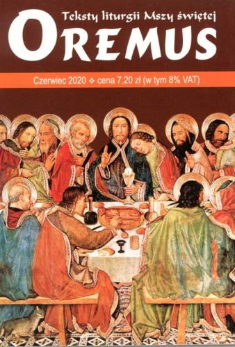 Księgarnia religijna: Oremus na CZERWIEC 2020 - teksty liturgii Mszy Świętej