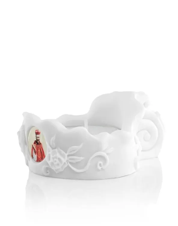 Świecznik na małe świeczki tealight kardynał Stefan Wyszyński sklep chrześcijański