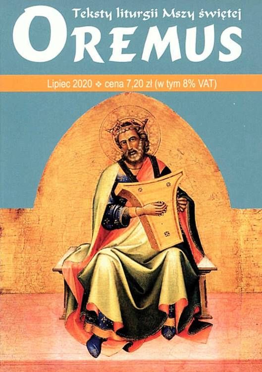 Oremus na LIPIEC 2020 - teksty liturgii Mszy Świętej księgarnia religijna
