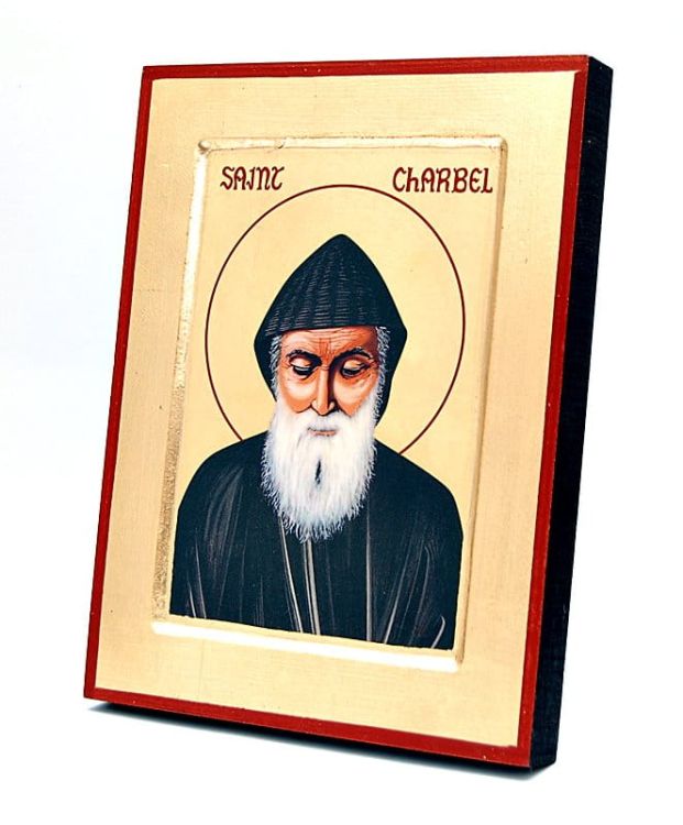 Ikona Świętego Charbela 18 x 24 -  święci i błogosławieni