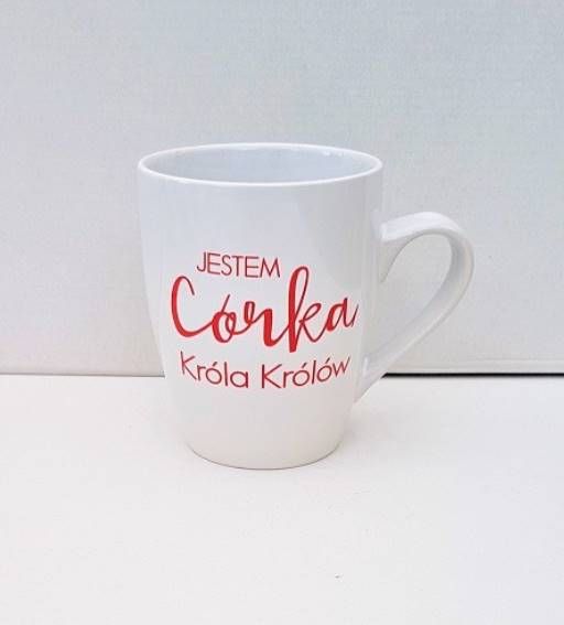 Kubek chrześcijański Jestem Córką Króla Królów