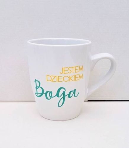 Kubek chrześcijański Jestem dzieckiem Boga - chłopiec sklep chrześcijański
